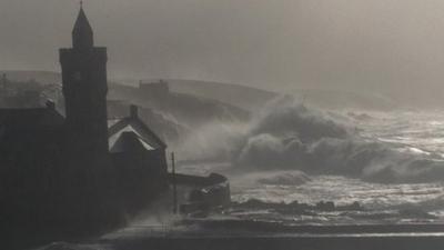 Porthleven in south-west Cornwall