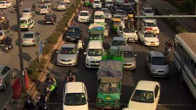 Congestion in Delhi