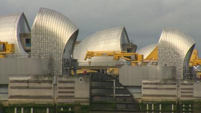 The Thames Barrier