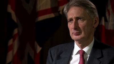 Philip Hammond, the Defence Secretary