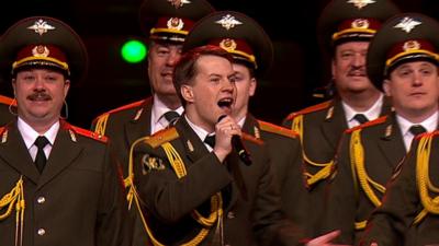 Russian Interior Ministry Police Force singing