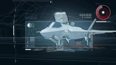 Graphic of F-35B