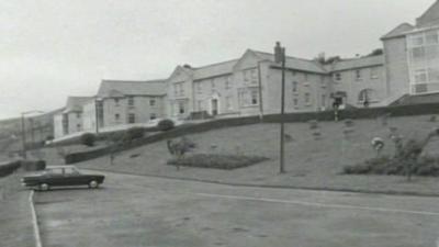 Llwynypia hospital - once the largest hospital in the Rhondda