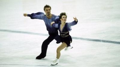 Jayne Torvill and Christopher Dean