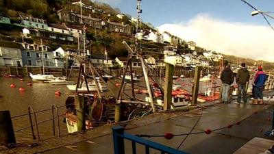 Fishermen in Looe