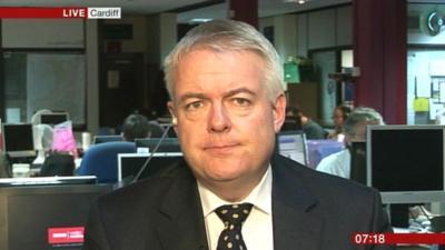 First Minister Carwyn Jones