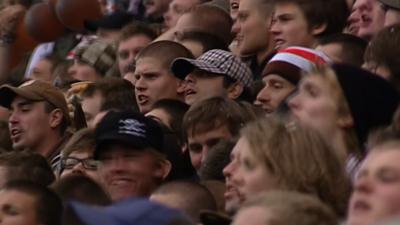 Bristol City trial safe standing area