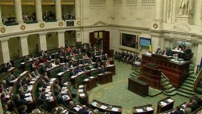 Parliament in Belgium