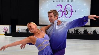 Jayne Torvill and Christopher Dean