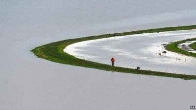 Floods at Somerset Levels