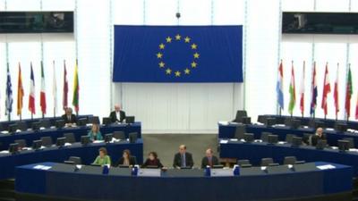 Inside European Parliament