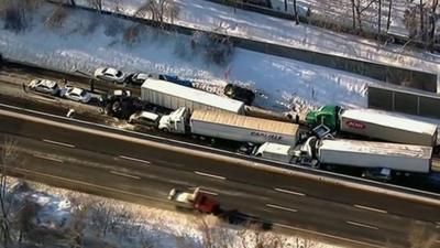 Pile up in Pennysylvania