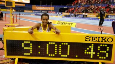 Ethiopia's Genzebe Dibaba