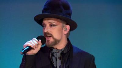 Boy George on The Andrew Marr Show