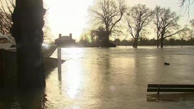 Floods in Windsor