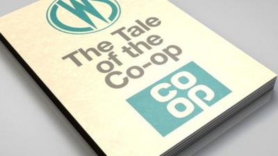 graphic showing 'Tale of the Co-op' book