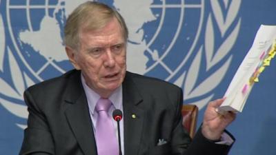 UN Independent Commission of Inquiry chairman, Michael Kirby