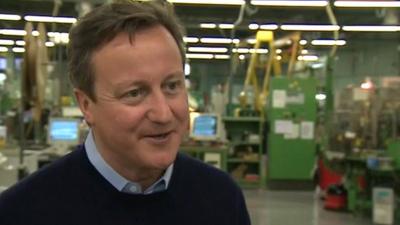 Prime Minister David Cameron