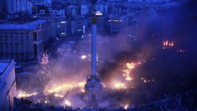 Independence Square in Kiev