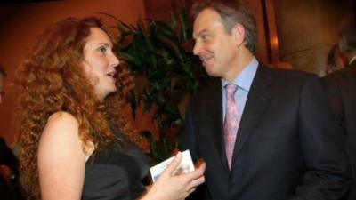 Rebekah Brooks and Tony Blair