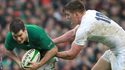 Jonny Sexton and Owen Farrell