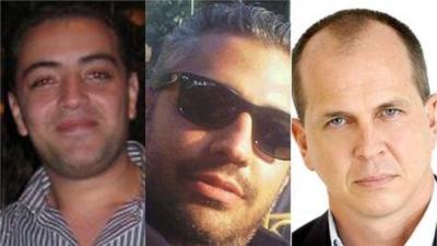 Detained Al-Jazeera English journalists Baher Mohamed, Mohamed Fahmy and Peter Greste (image courtesy Al Jazeera)