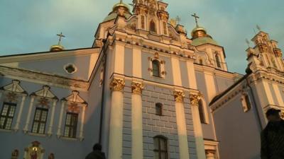 Mikhailivsky monastery in Kiev