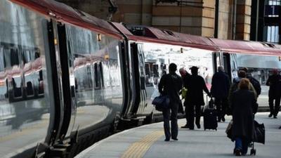 Train at Euston