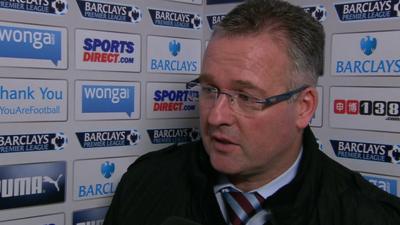 Aston Villa took too many chances - Paul Lambert