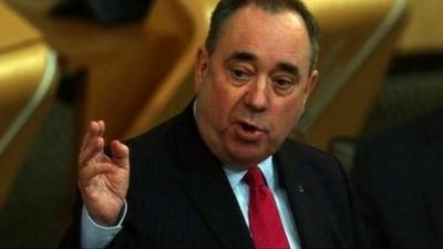 SNP leader Alex Salmond