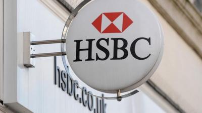 HSBC sign