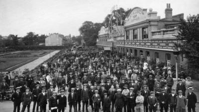 Belgian refugees in east Twickenham