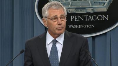 Chuck Hagel 24 February 2014