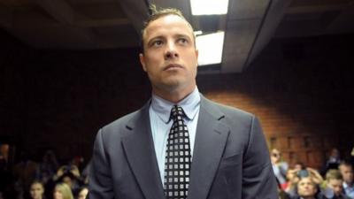 File photograph of Oscar Pistorius