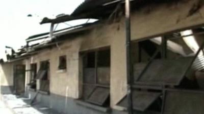 School building in Yobe state following attack