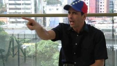 Henrique Capriles, Venezuelan opposition leader