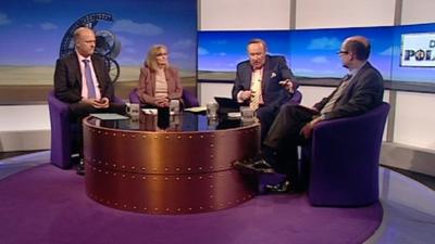 Chris Grayling, Margaret Curran, Andrew Neil and Nick Robinson