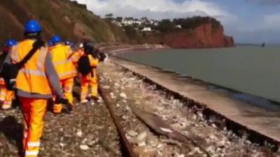 Dawlish coast