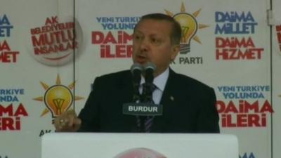 Turkey's Prime Minister Recep Tayyip Erdogan