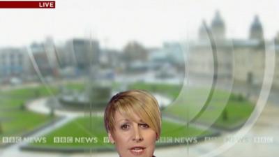 'Sinking' reporter Caroline Bilton