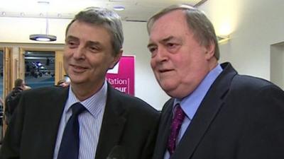 Dave Prentis and Lord Prescott