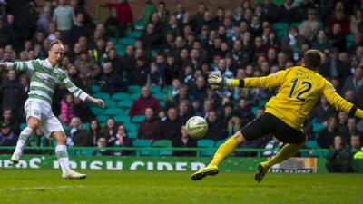 Leigh Griffiths scores for Celtic against Inverness