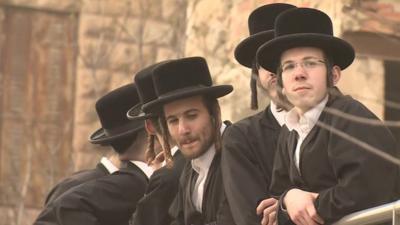 Ultra-Orthodox Jews protest in Israel