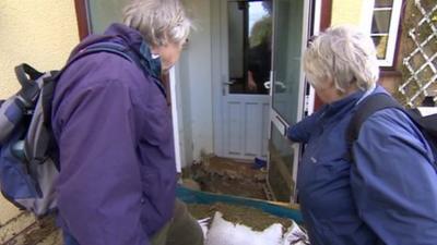 Moorland residents return home