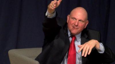 Former Microsoft chief executive Steve Ballmer