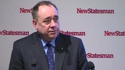 First Minister Alex Salmond