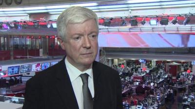 The BBC's director general Tony Hall