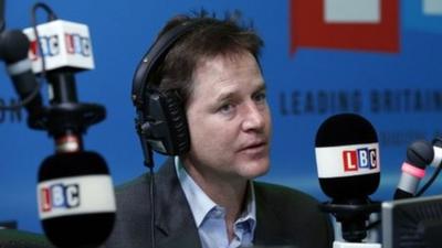 Nick Clegg on LBC