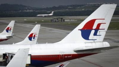 Malaysia Airlines Boeing 737 passenger plane prepares to take off at Kuala Lumpur International Airport in November 2012