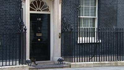 Downing Street scene